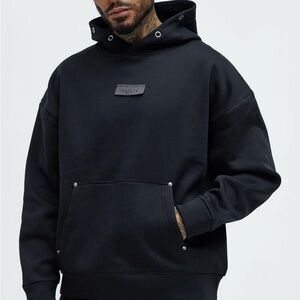 Saints Rivet Hoodie - Black
Saints Men's Classic Black Hoodie